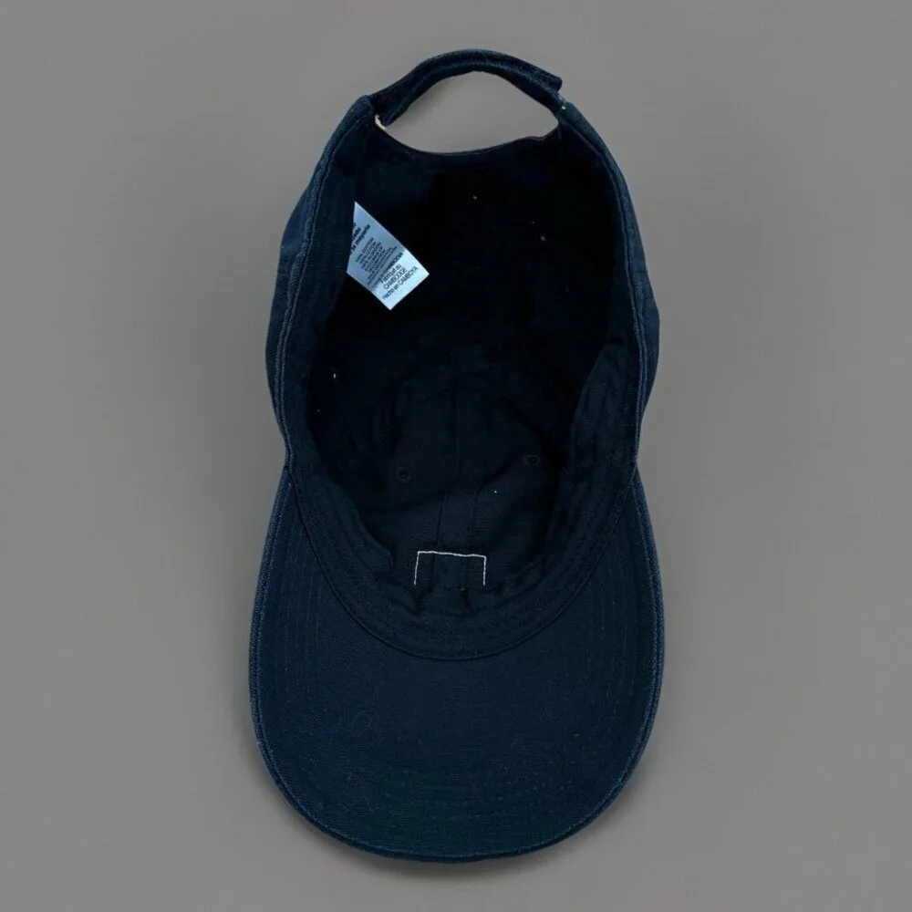 Carhartt Hat Cap Strap Back Black‎ Embroidered Patch Youth Workwear Classic